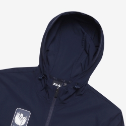 Fila Team Nl Hooded Track Top - Miesten Liivit - Laivastonsininen | FI-22609